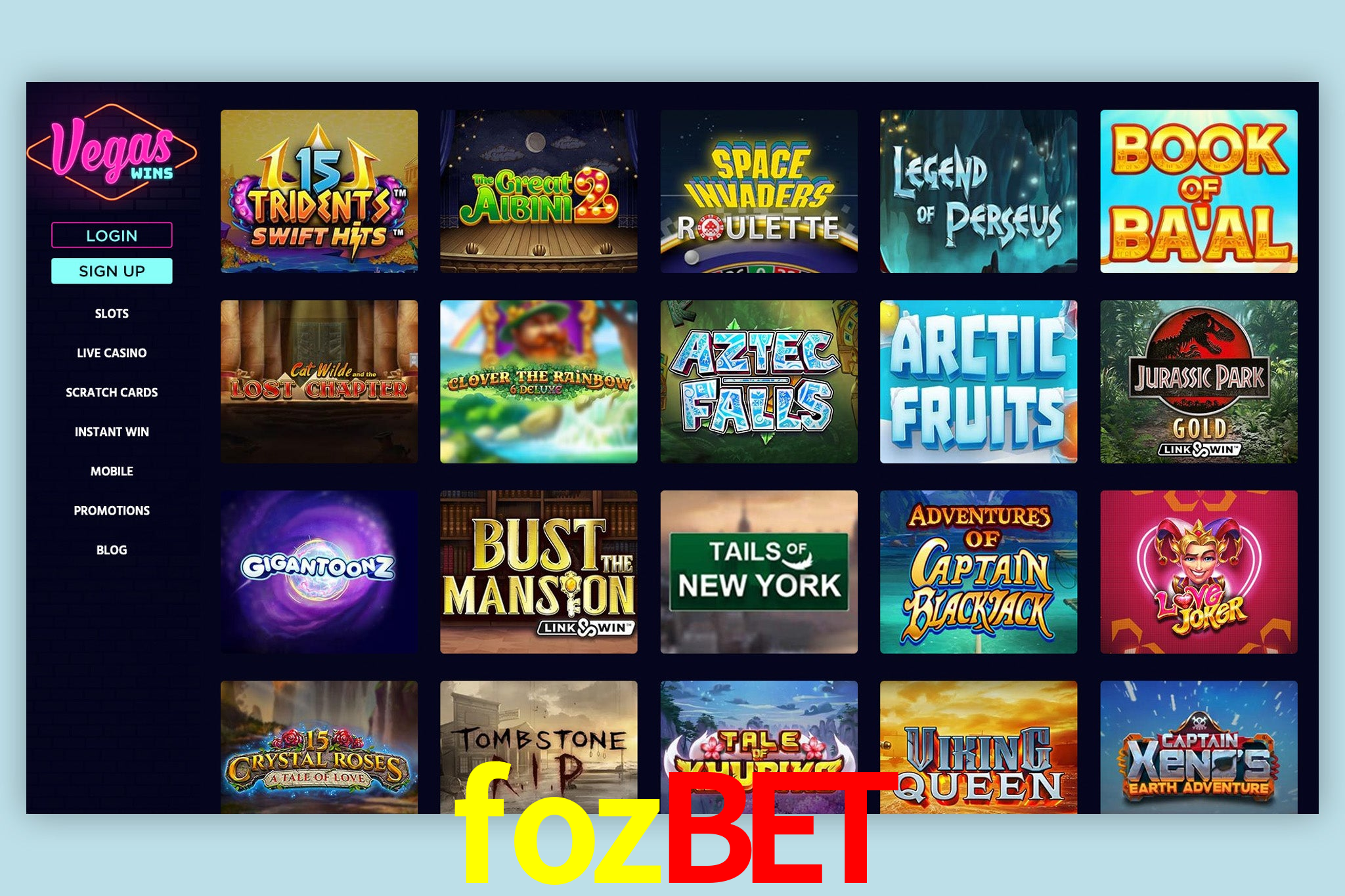 Live Casino fozbet
